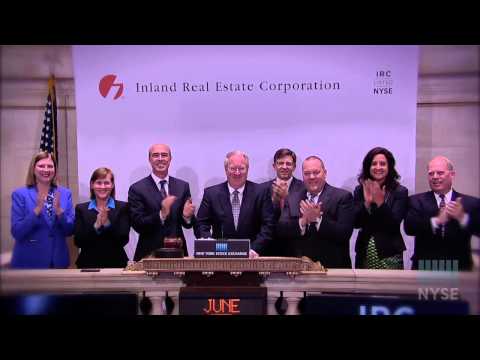 Video of Inland Real Estate Corporation Marks 10 Years of Trading on the NYSE
